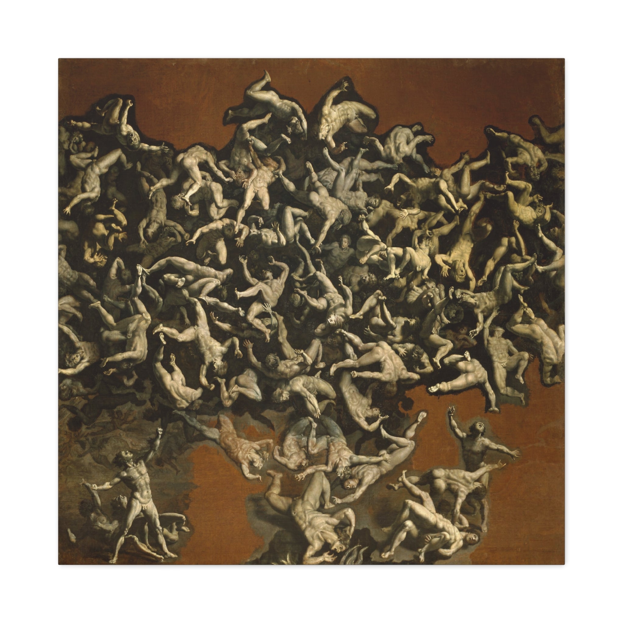 The Fall of the Rebel Angels | Andrea Commodi | 1612-14 – Inspiraggio