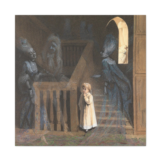 The Party on the Stairs | Adelaide Sophia Claxton | c. 1875