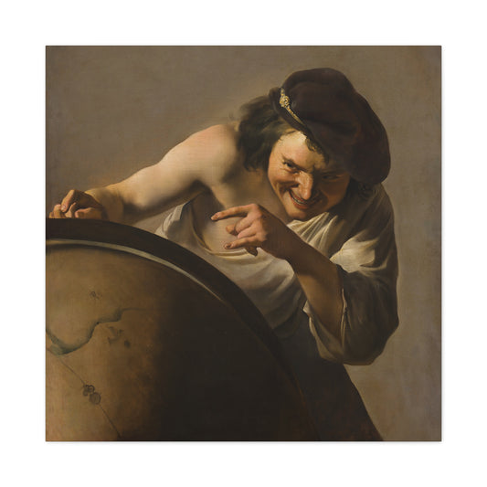 Democritus, the Laughing Philosopher | Johannes Moreelse | c. 1630