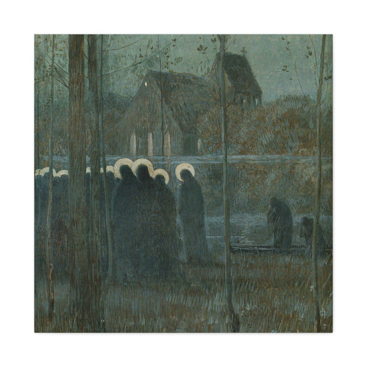 Procession of Souls | Louis Welden Hawkins | 1890