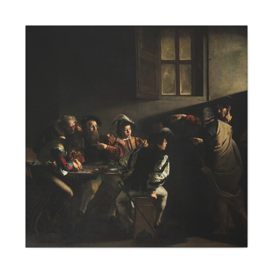 The Calling of Saint Matthew | Caravaggio | 1599-1600
