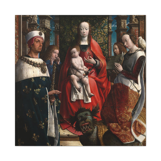 The Virgin and Child with Saints Louis and Margaret | Unknown | c. 1510