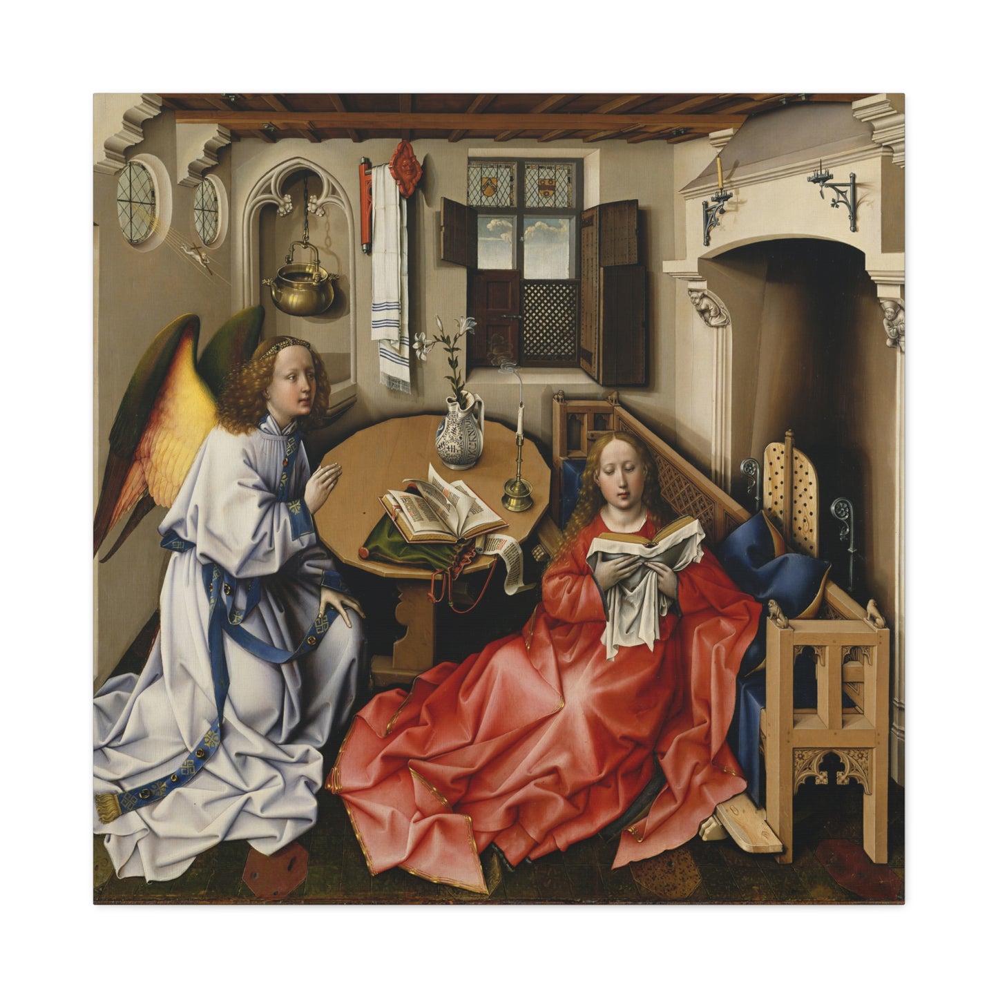 Mérode Altarpiece: The Annunciation | Robert Campin | c. 1427-32