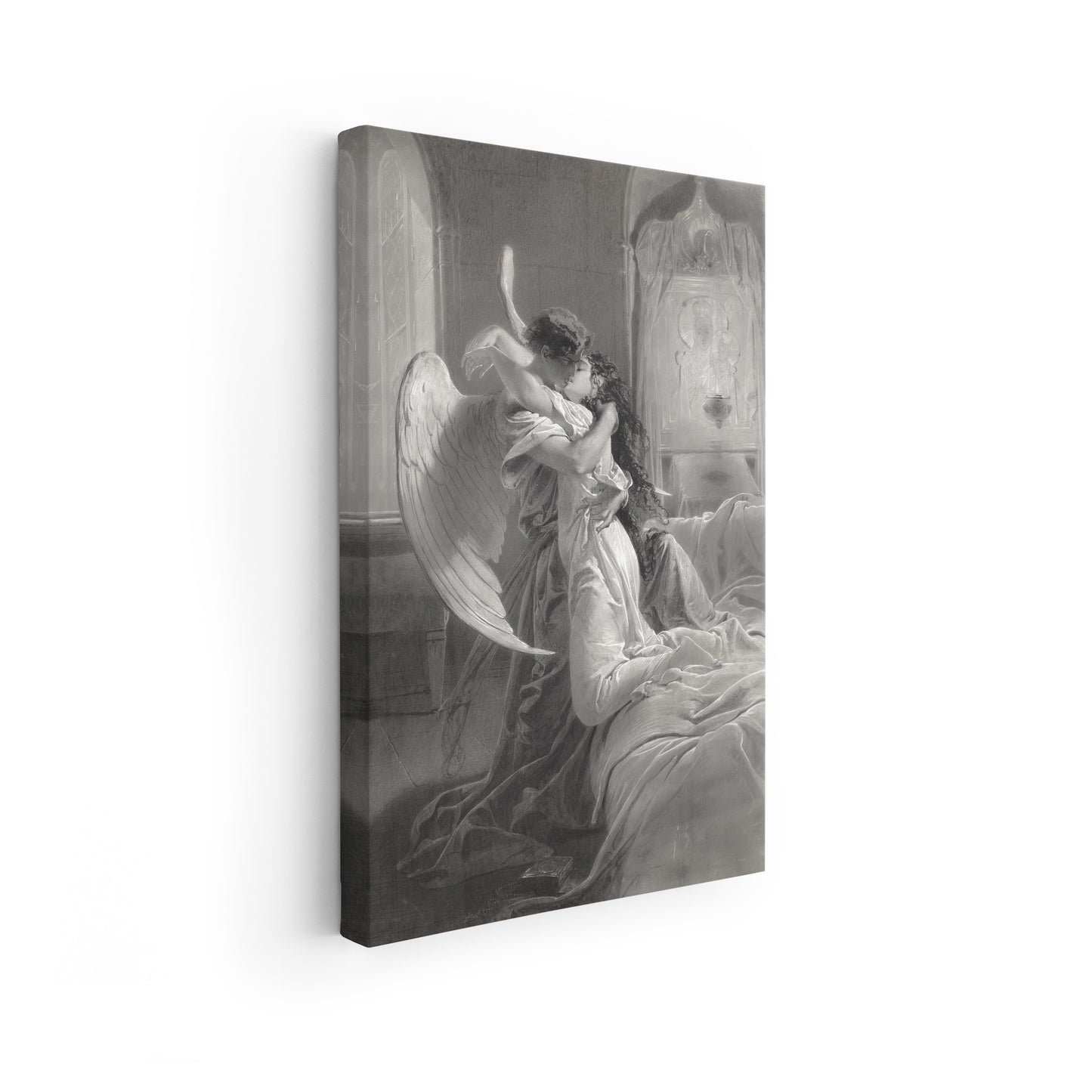 The Kiss | Mihály Zichy | 1864