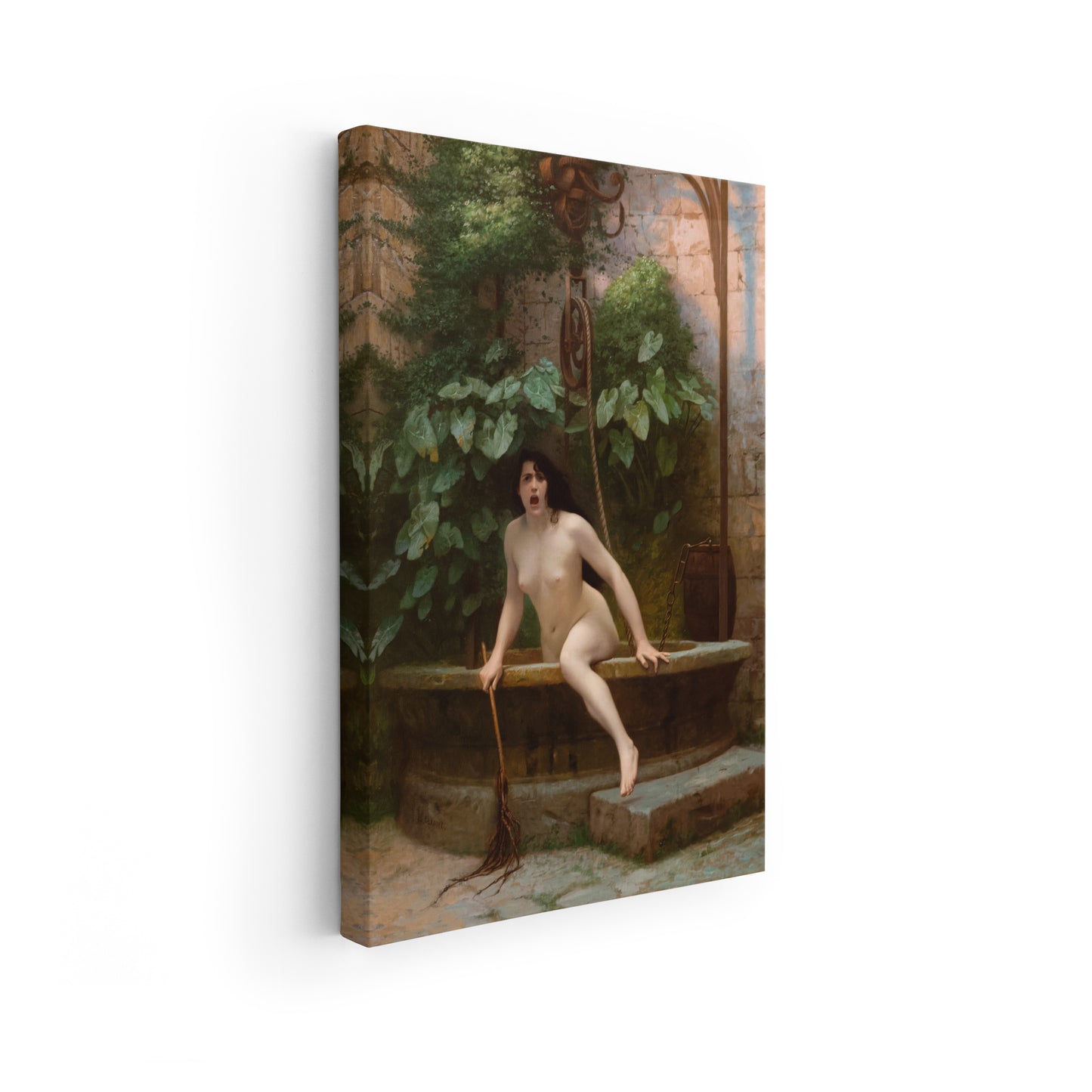 Truth Coming Out of Her Well to Shame Mankind | Jean-Léon Gérôme | 1896