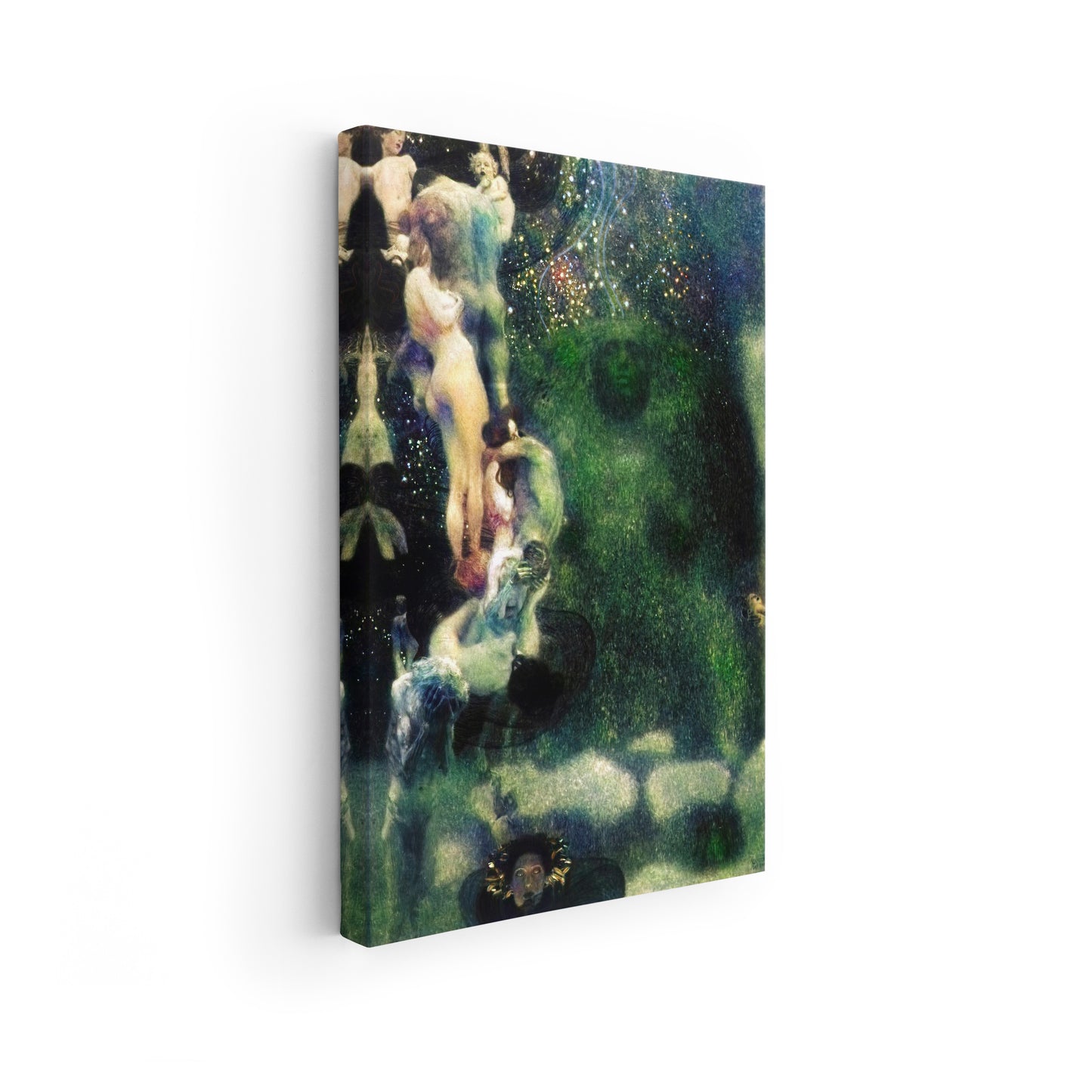 Philosophy (Colorized) | Gustav Klimt | 1900