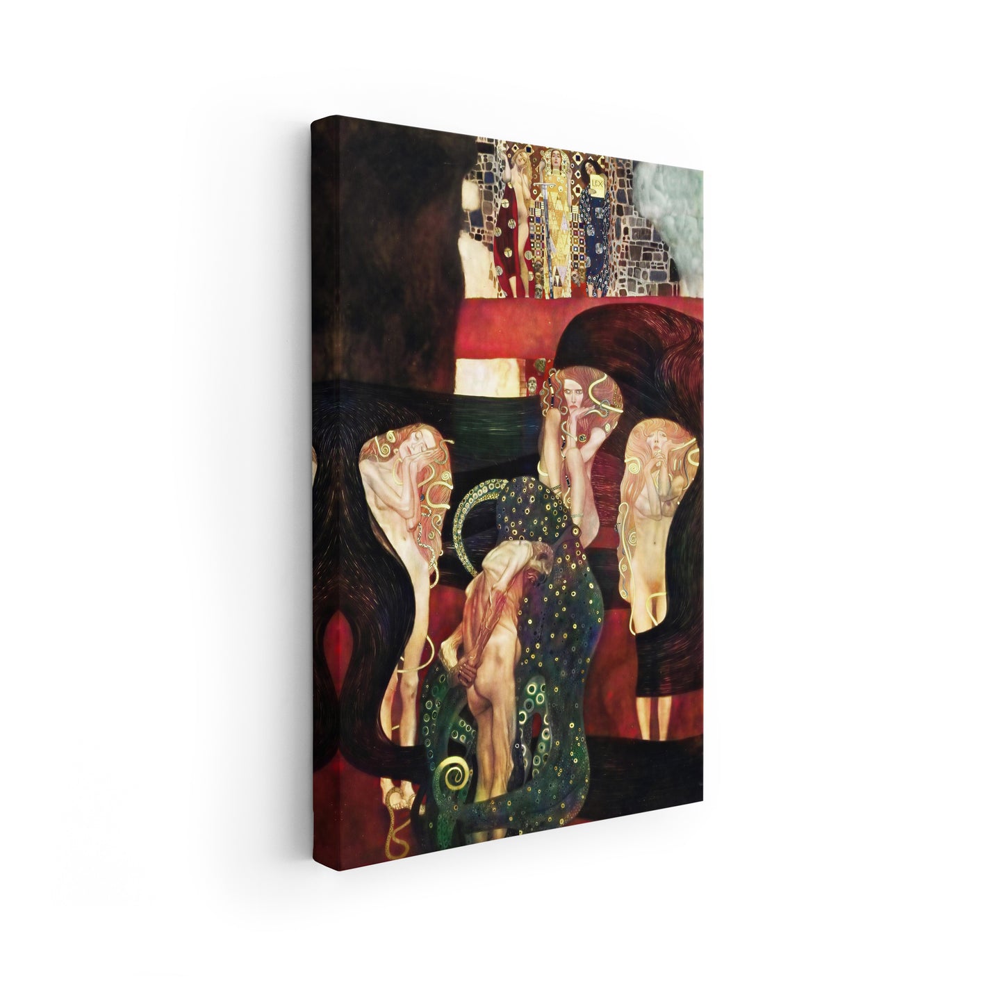 Jurisprudence (Colorized) | Gustav Klimt | 1903