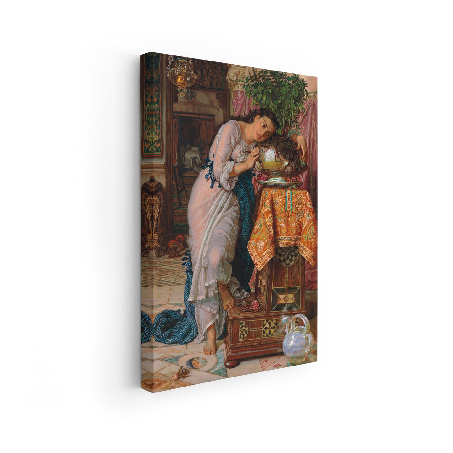 Isabella and the Pot of Basil | William Holman Hunt | 1868