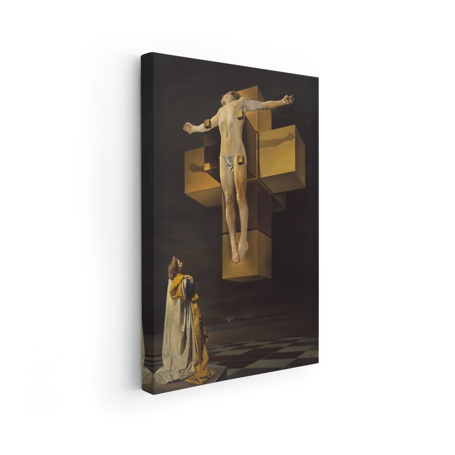 Crucifixion (Corpus Hypercubus) | Salvador Dalí | 1954
