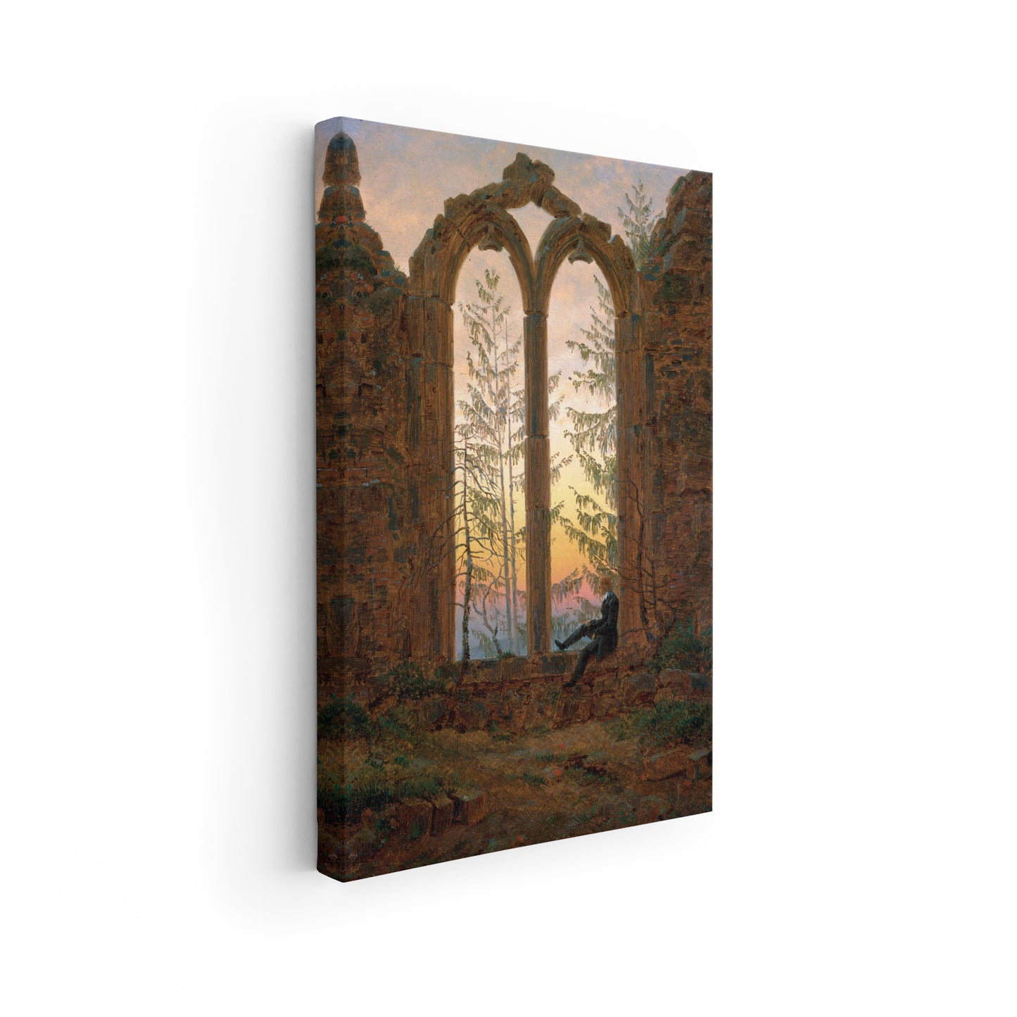 Ruins of the Oybin (Dreamer) | Caspar David Friedrich | c. 1835