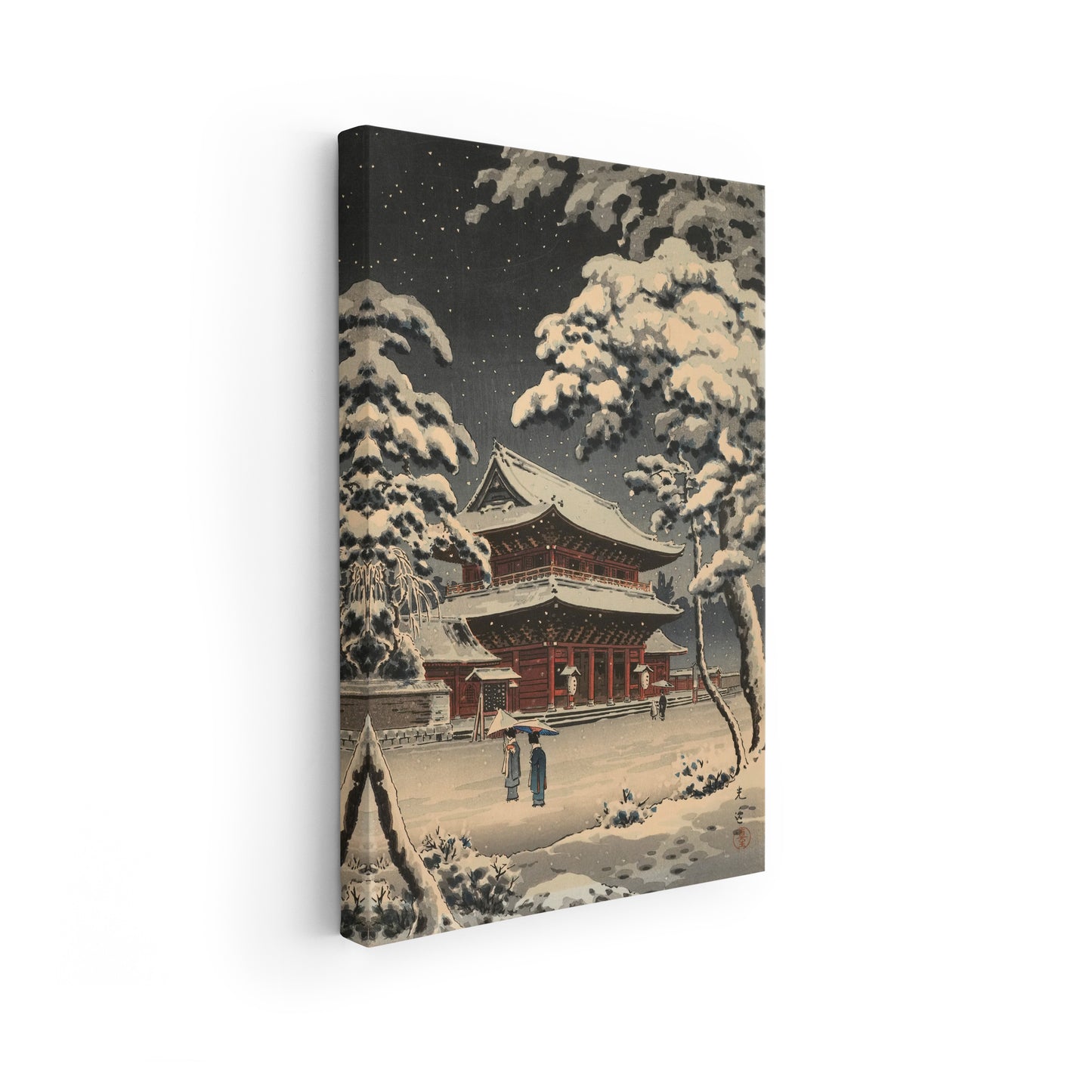 Zojo-ji Temple in Snow | Tsuchiya Koitsu | 1870 - 1949