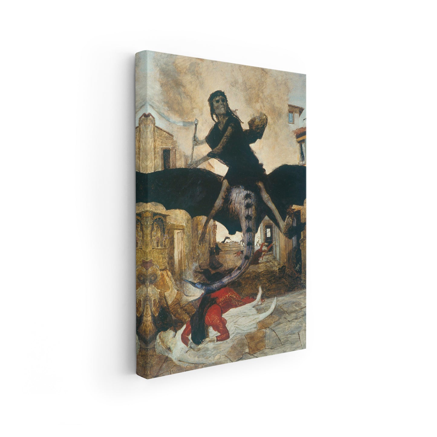 Plague | Arnold Böcklin | 1898