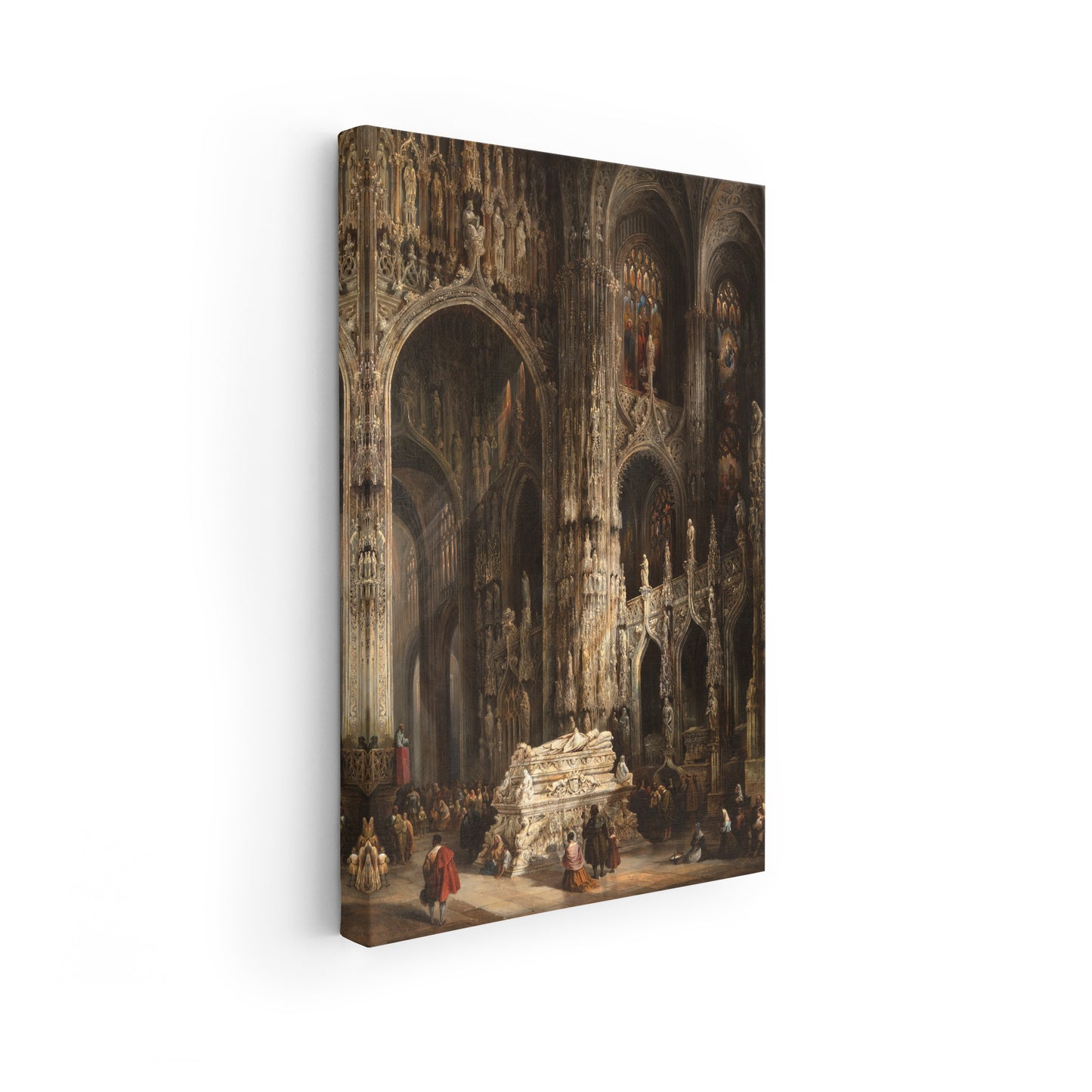 View of the Interior of a Cathedral | Genaro Pérez Villaamil | c. 1833-50
