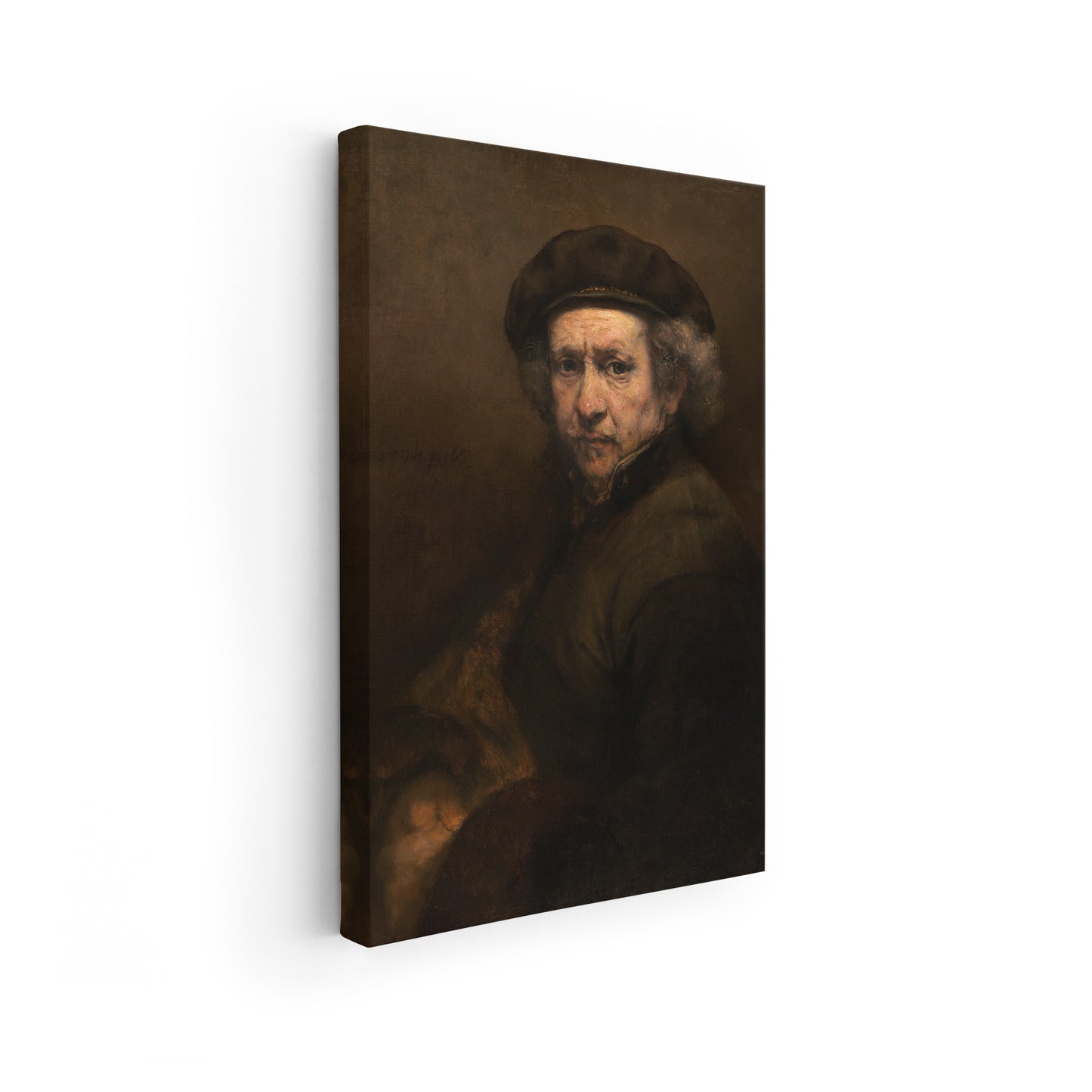 Self-Portrait with Beret and Turned-Up Collar | Rembrandt | 1659