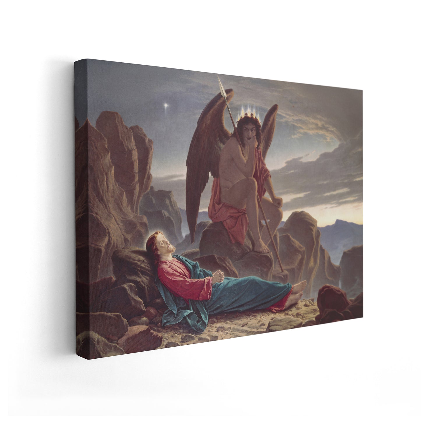 Satan Watching the Sleep of Christ | Sir Joseph Noel Paton | 1874