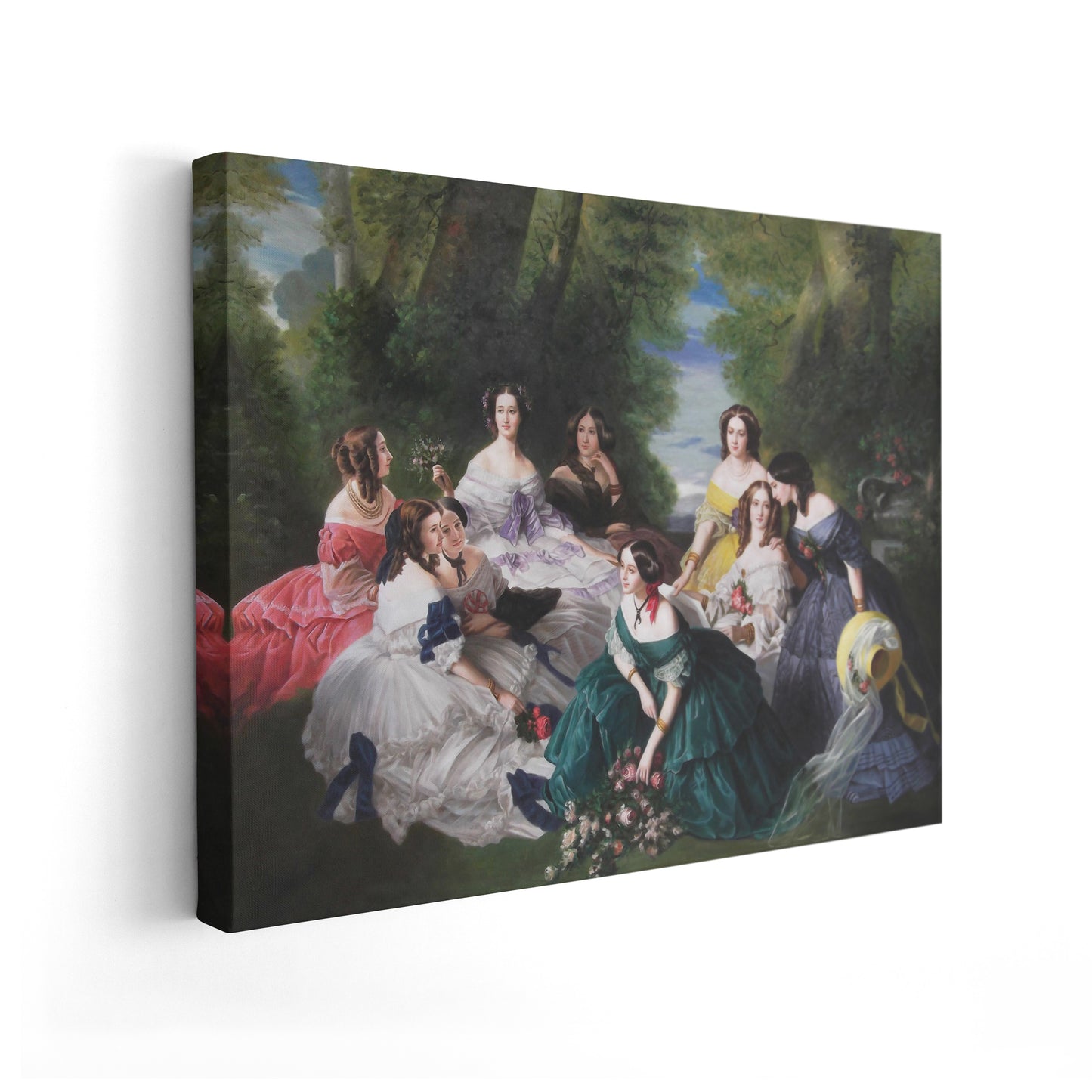 The Empress Eugenie Surrounded by her Ladies in Waiting | Franz Xaver Winterhalter | 1855
