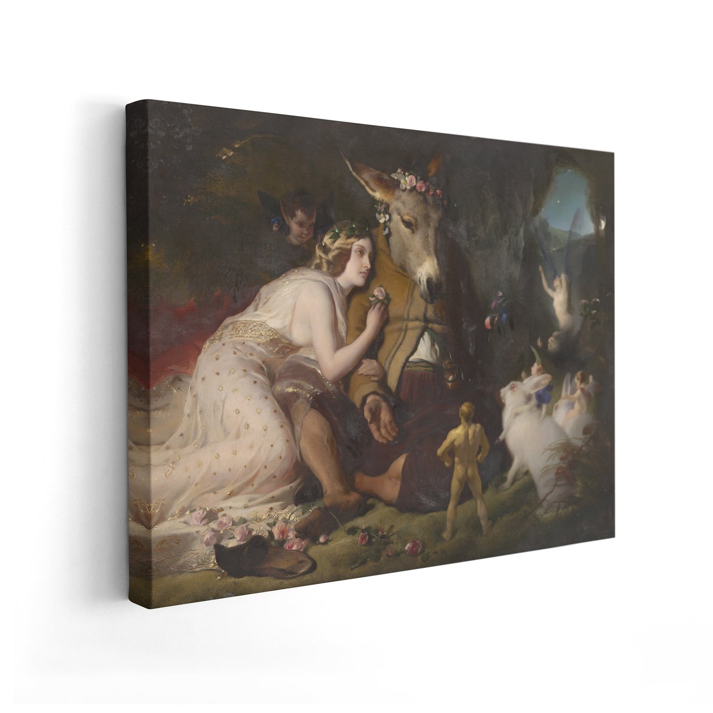 A Midsummer Night's Dream. Titania and Bottom | Sir Edwin Landseer | 1851
