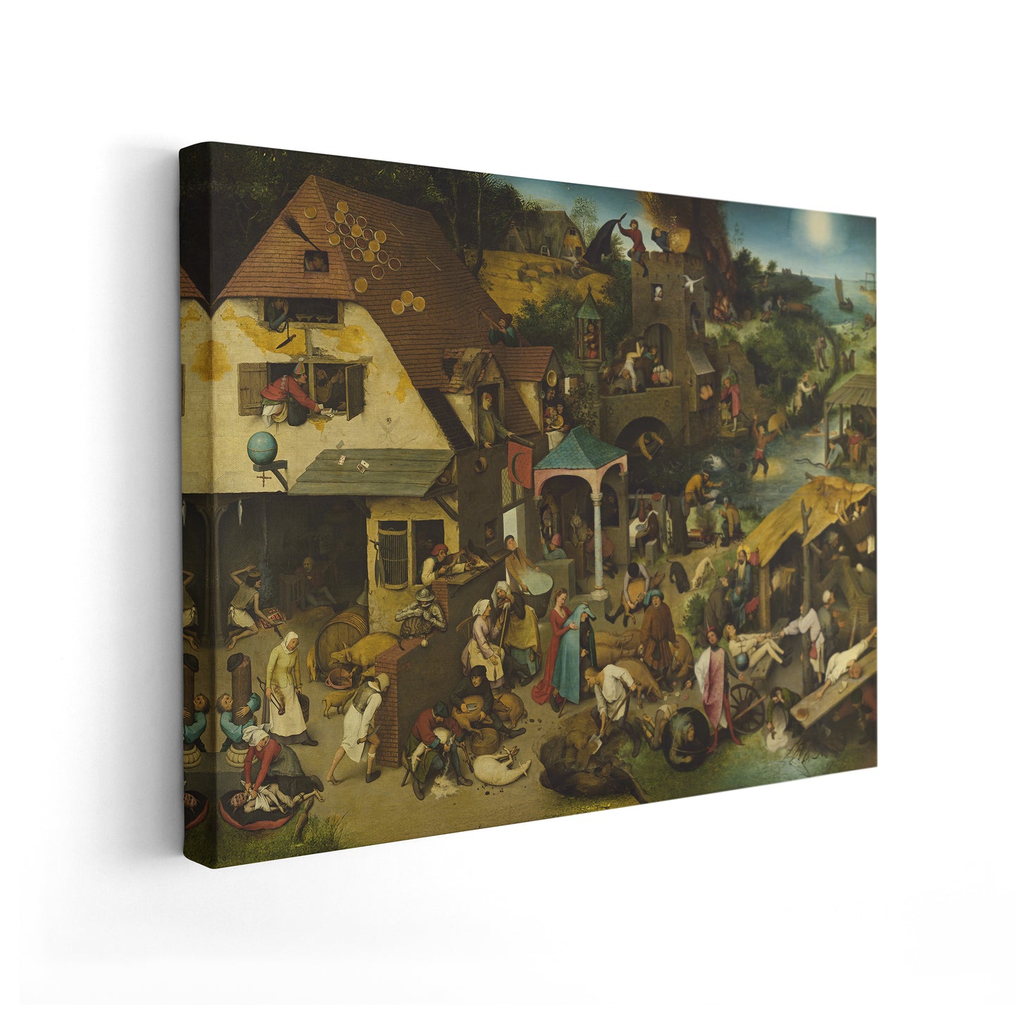 Proverbs | Pieter Bruegel the Elder | 1559