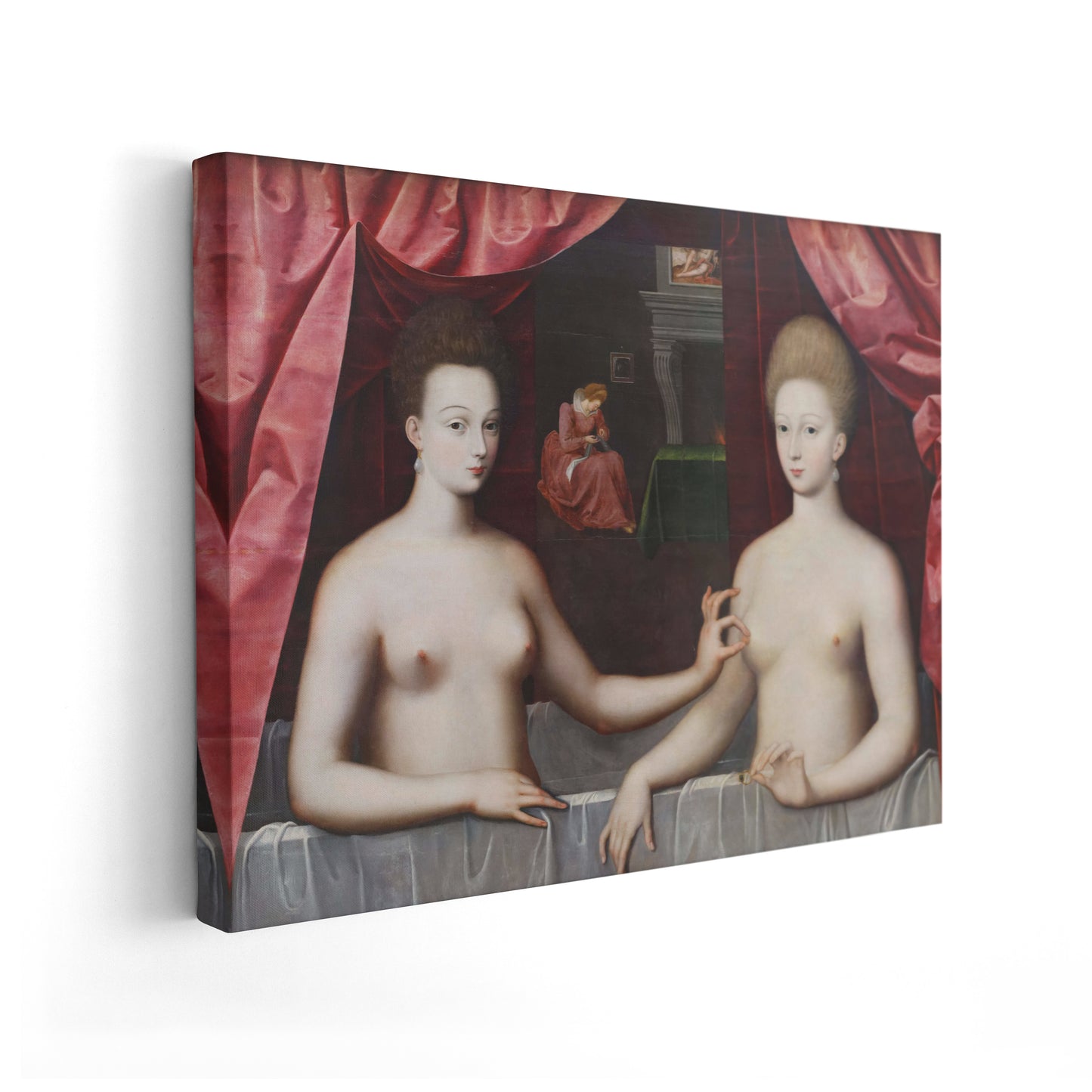 Gabrielle d'Estrées and One of Her Sisters | Unknown | c. 1594