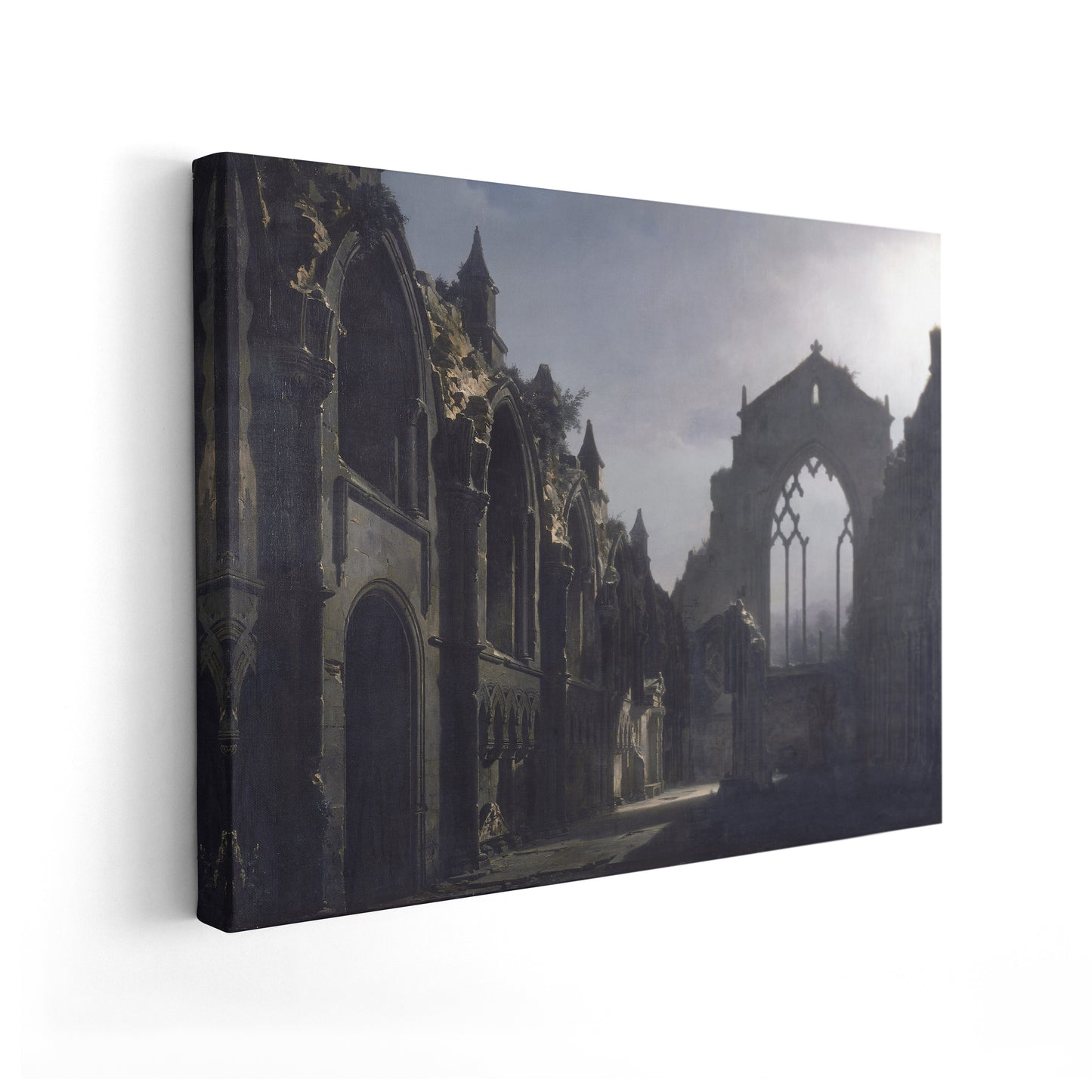 The Ruins of Holyrood Chapel | Louis Daguerre | c. 1824