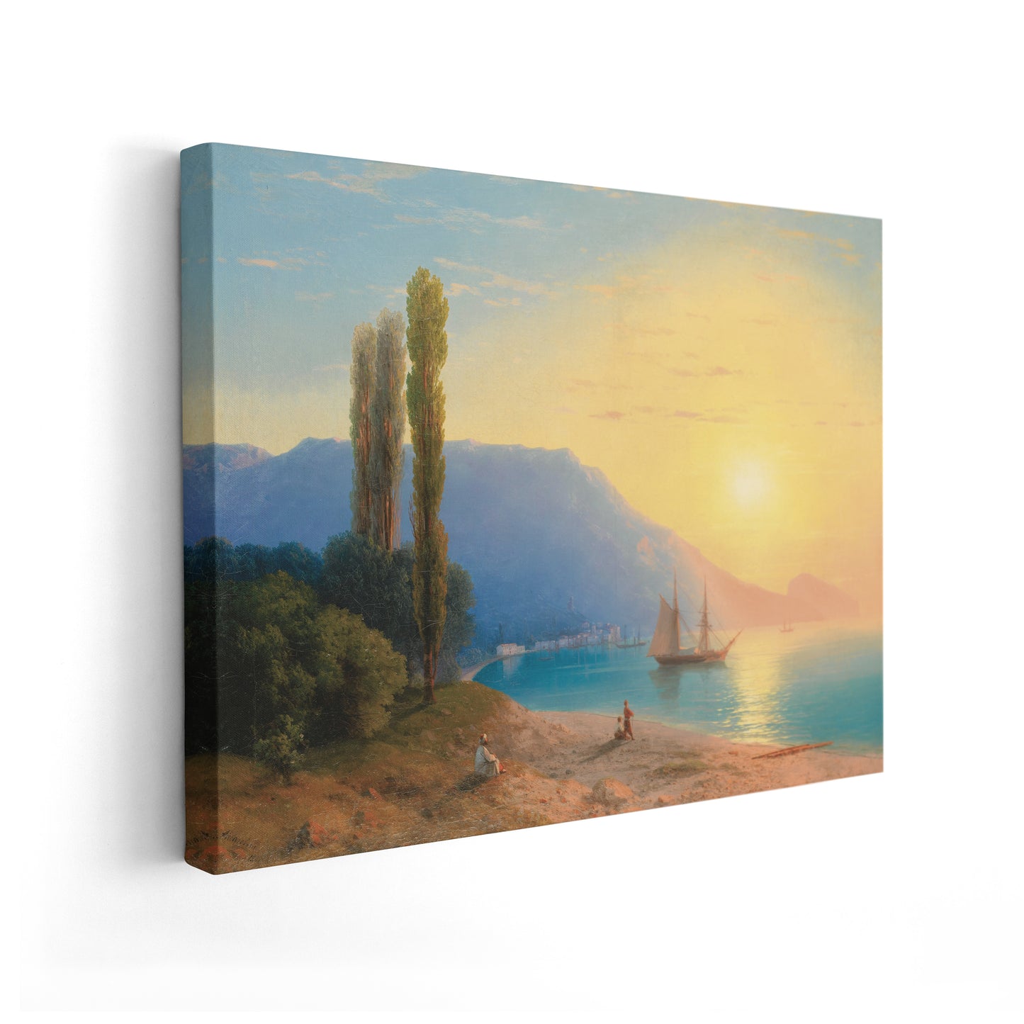 Sunset Over Yalta | Ivan Aivazovsky | 1861