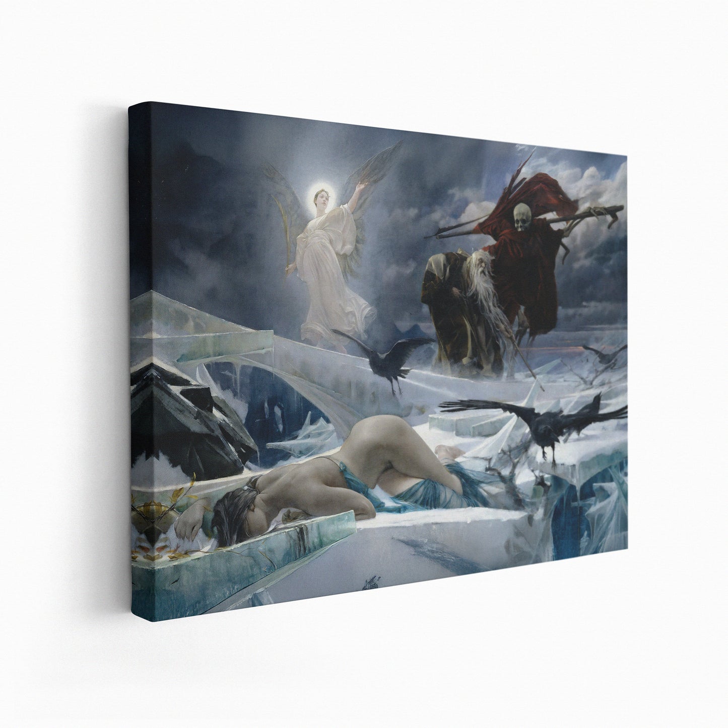 Ahasuerus at the End of the World | Adolf Hirémy-Hirschl | 1888