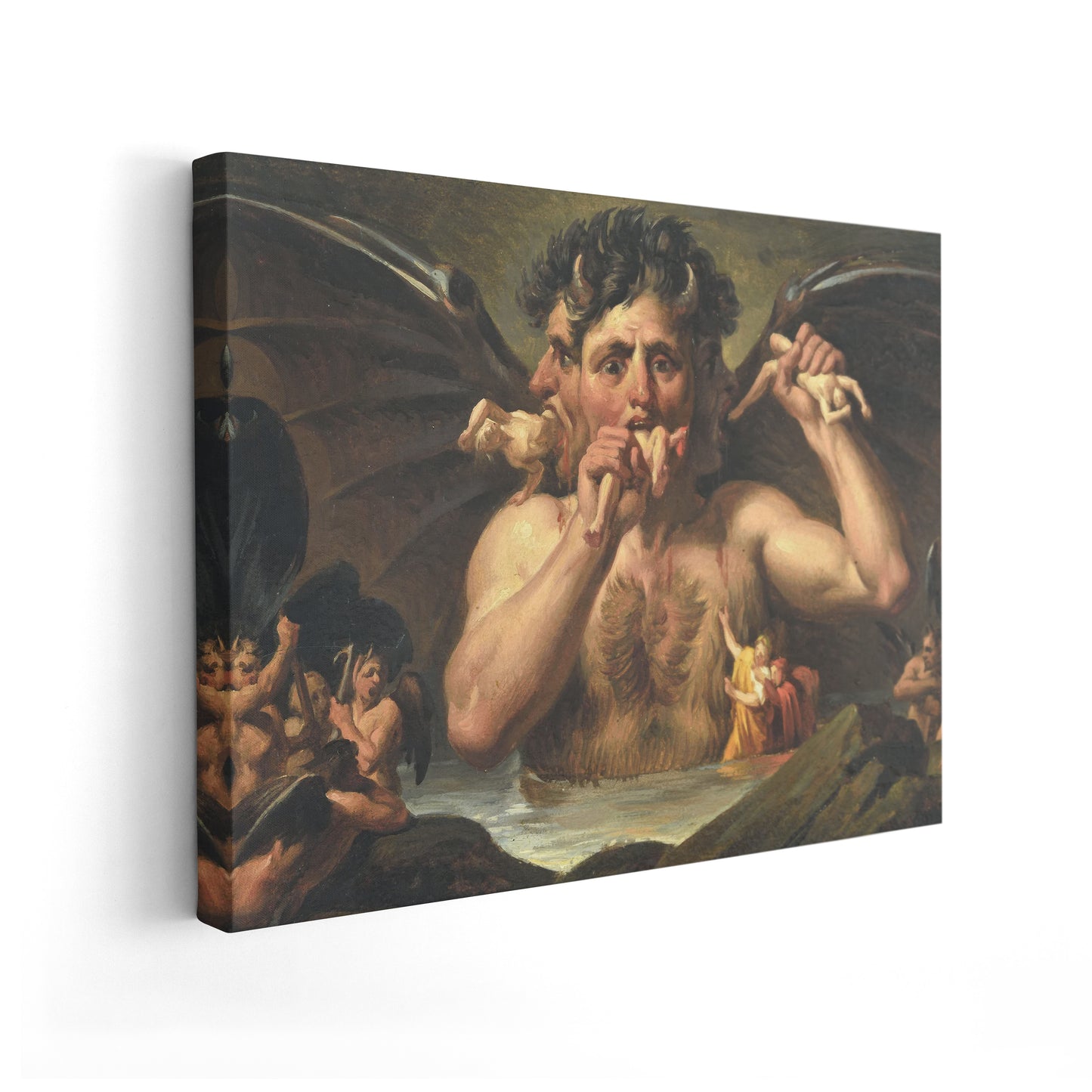 Lucifer in the Giudecca | Filippo Bigioli | 1860