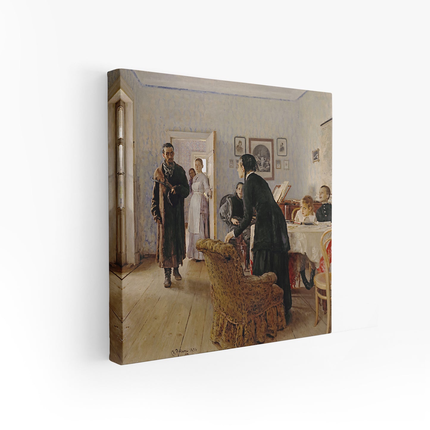 They Did Not Expect Him | Ilya Repin | 1884-88