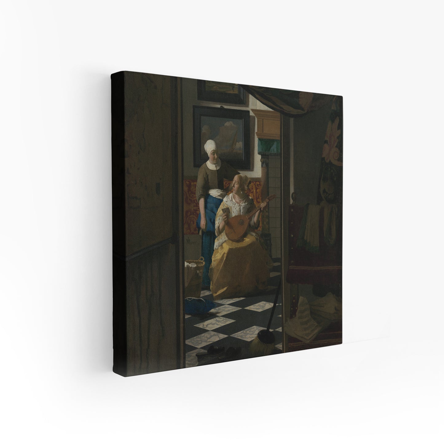 The Love Letter | Johannes Vermeer | c. 1669-70