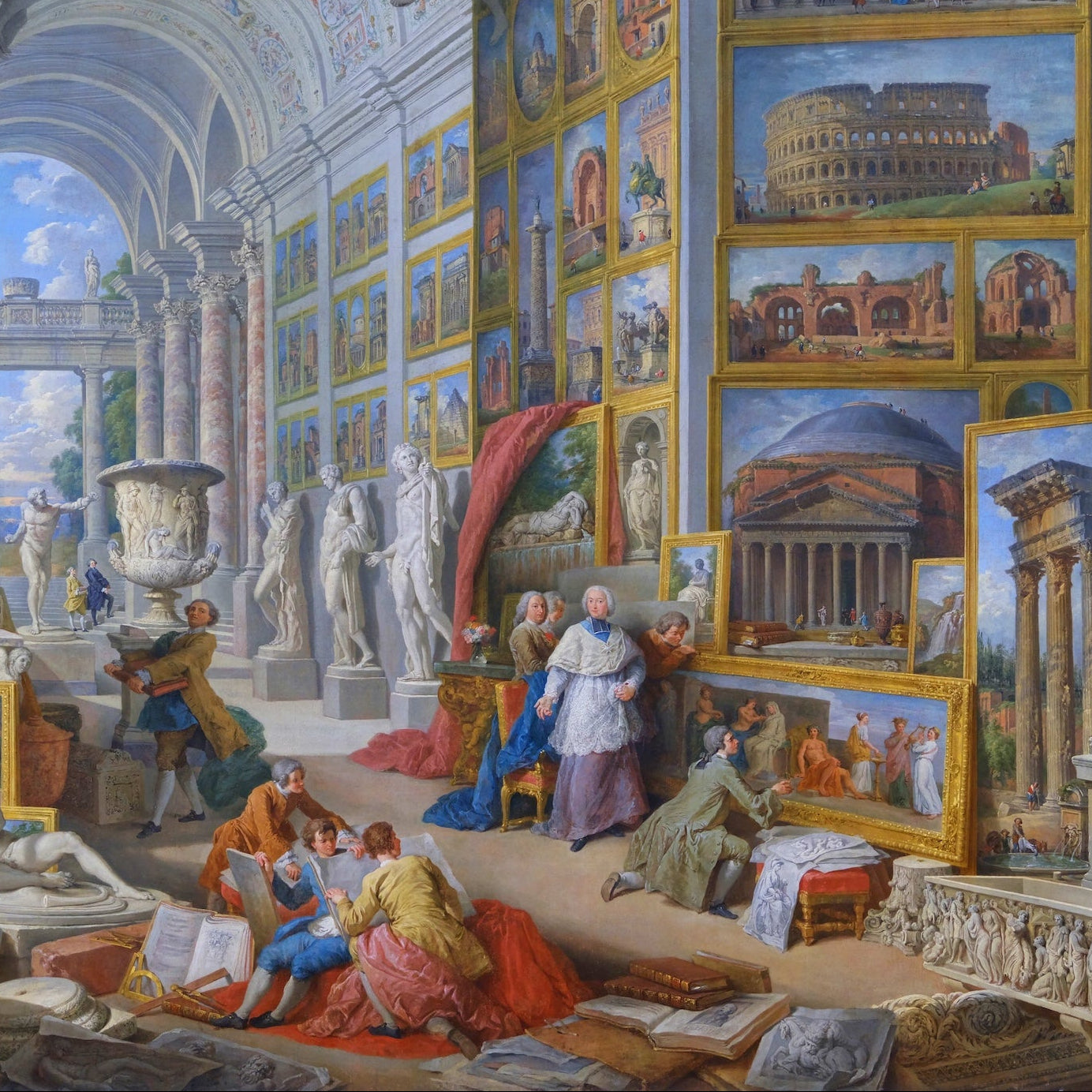 Gallery of Views of Ancient Rome | Giovanni Paolo Panini | 1758