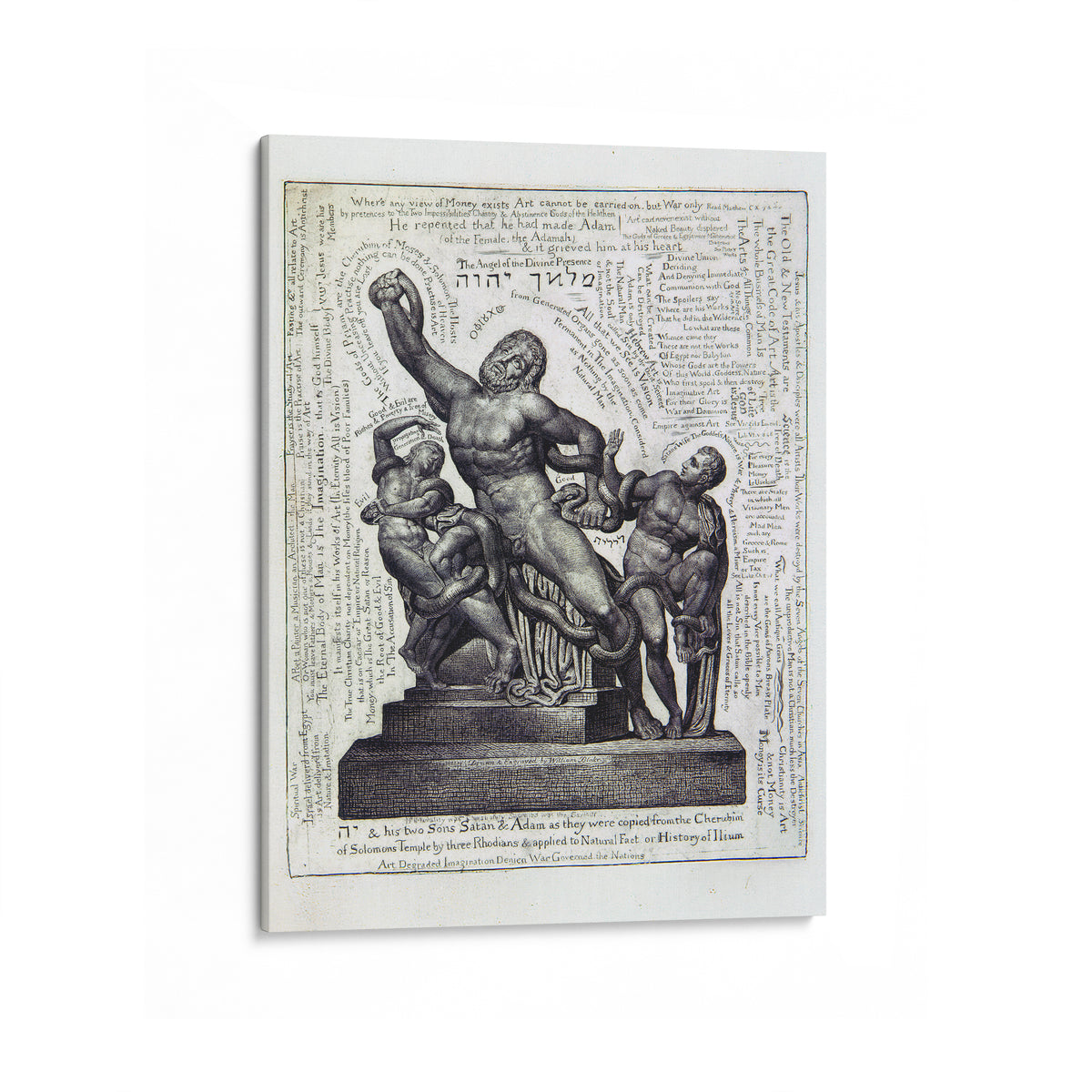 Laocoön | William Blake | 1825-27