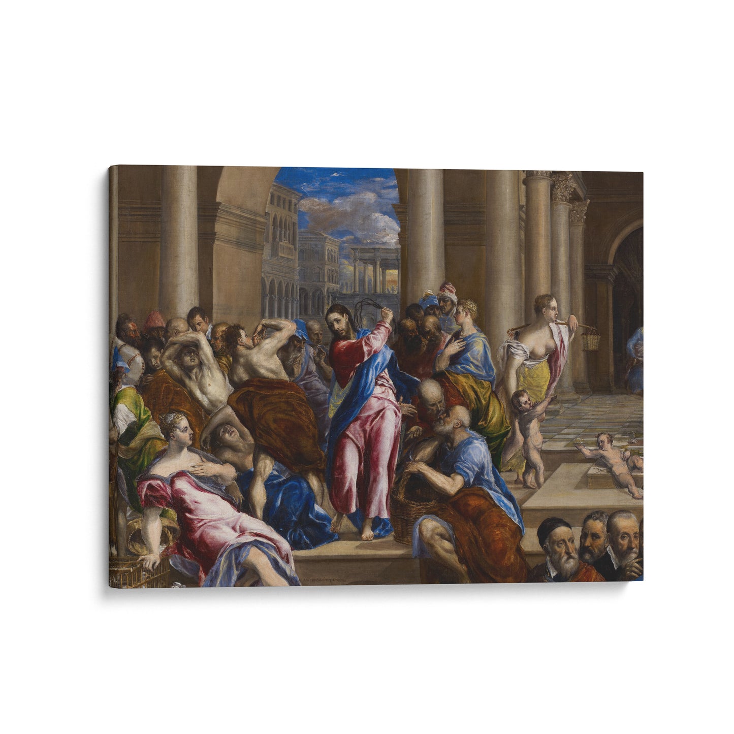 Christ Driving the Money Changers from the Temple (Second Version) | El Greco | 1570