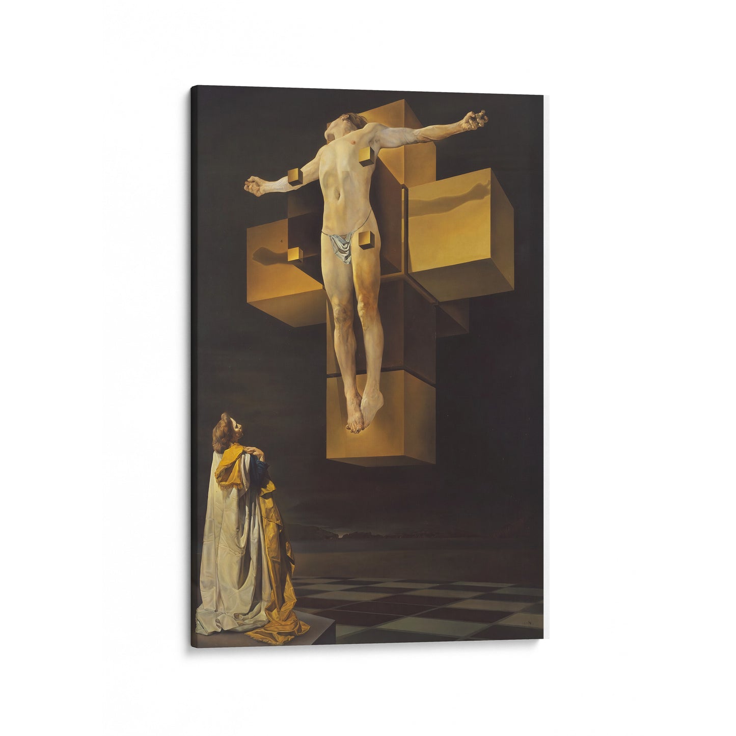 Crucifixion (Corpus Hypercubus) | Salvador Dalí | 1954