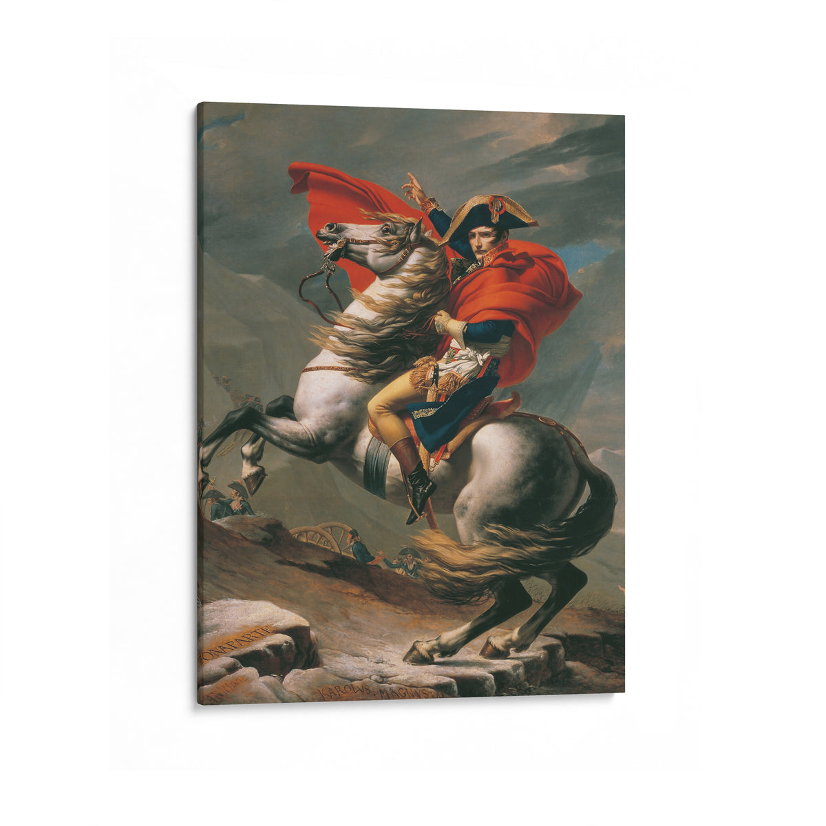 Napoleon Crossing the Alps | Jacques-Louis David | 1801