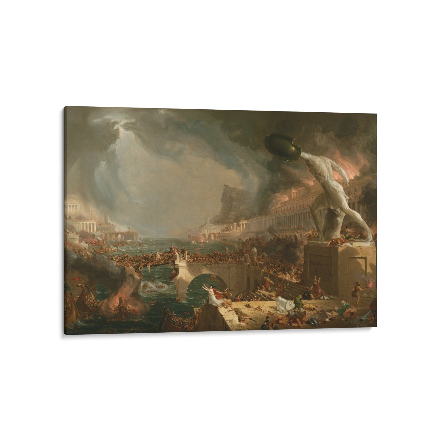 Destruction | Thomas Cole | 1836