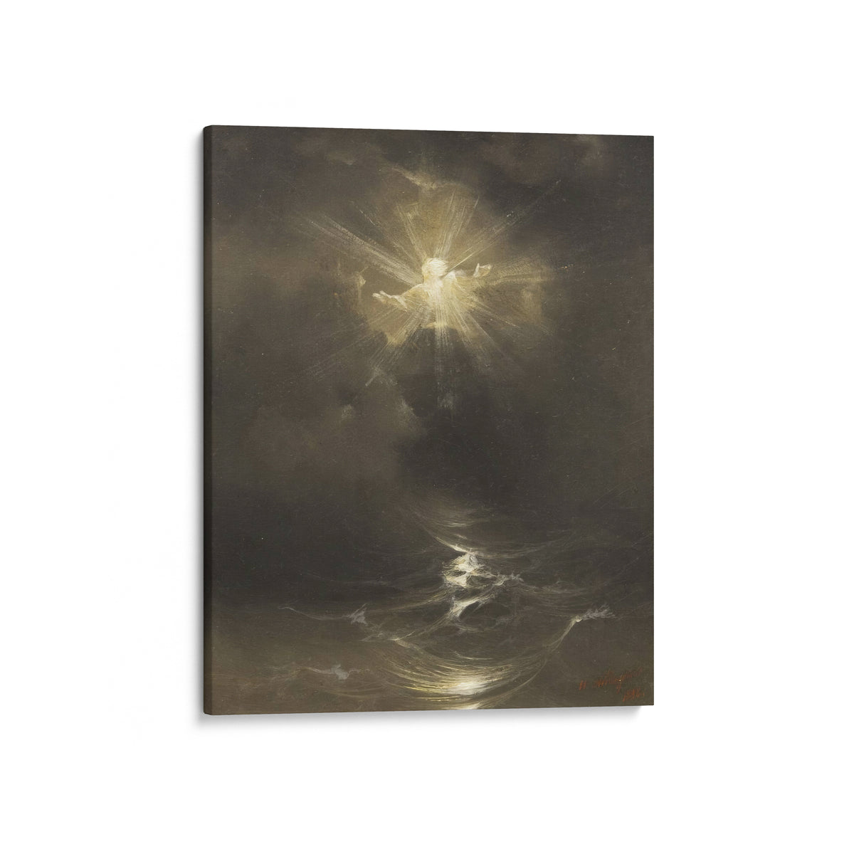 And the Spirit of God Moved on the Face of the Waters | Ivan Aivazovsky | 1838