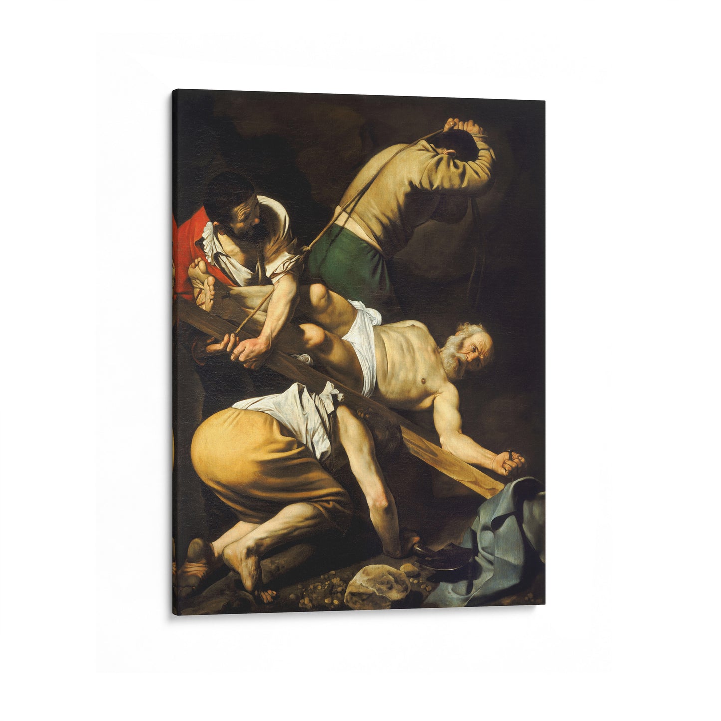 Crucifixion of Saint Peter | Caravaggio | 1601