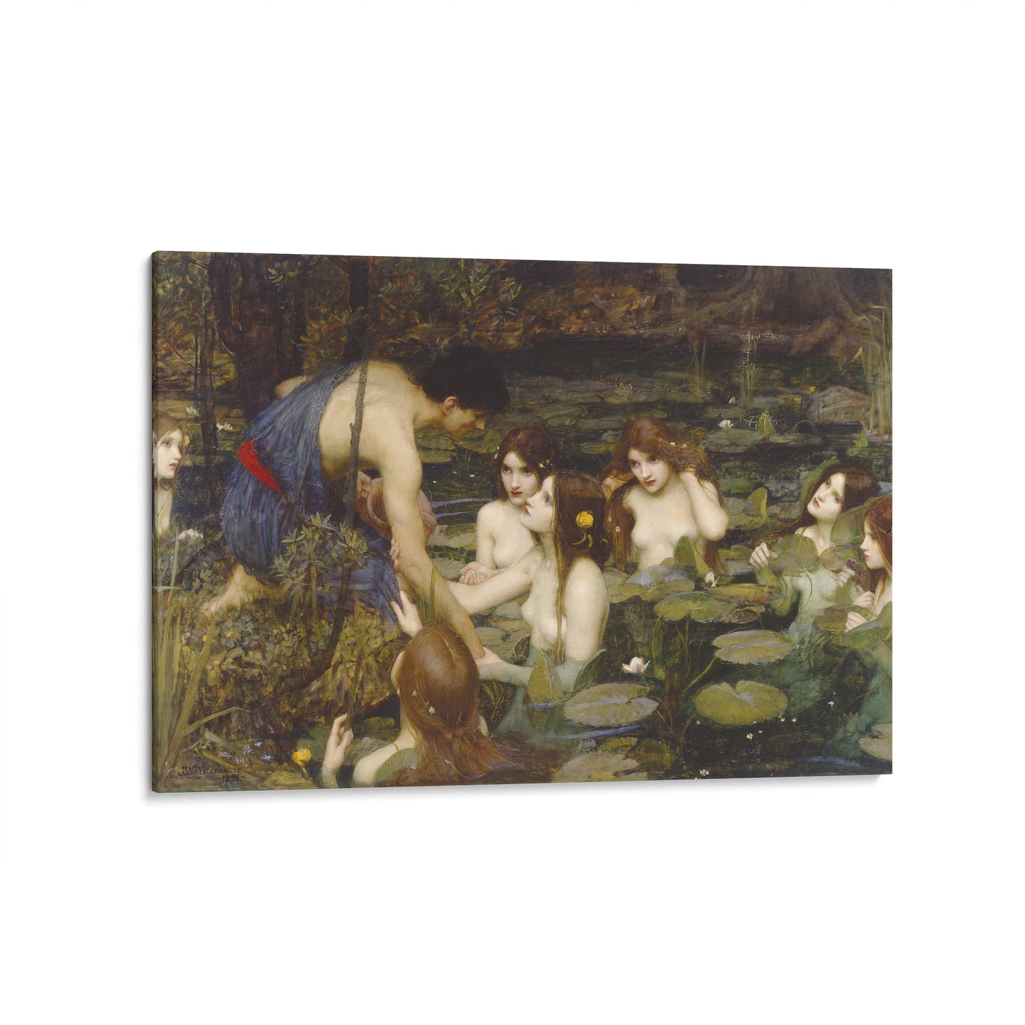 Hylas and the Nymphs | John William Waterhouse | 1896