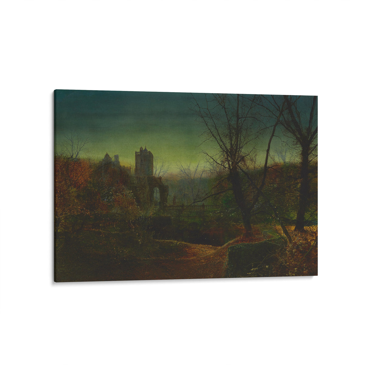 Knostrop Old Hall at Dusk | John Atkinson Grimshaw | 1882