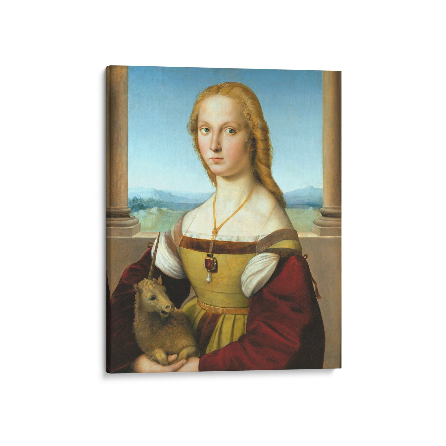 Portrait of a Young Woman with a Unicorn | Raphael | 1505-06
