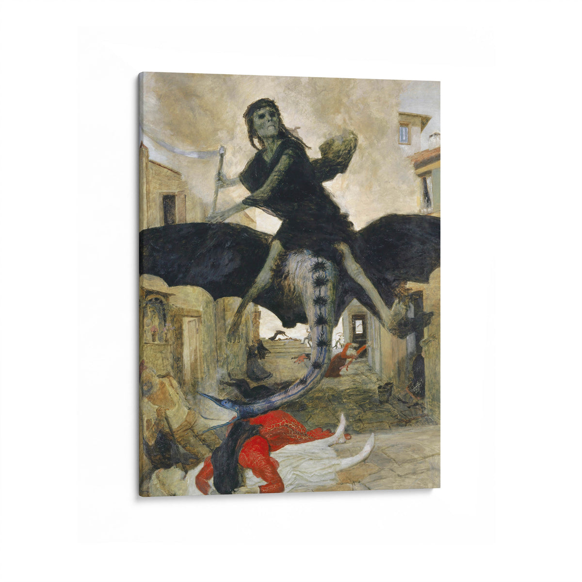 Plague | Arnold Böcklin | 1898