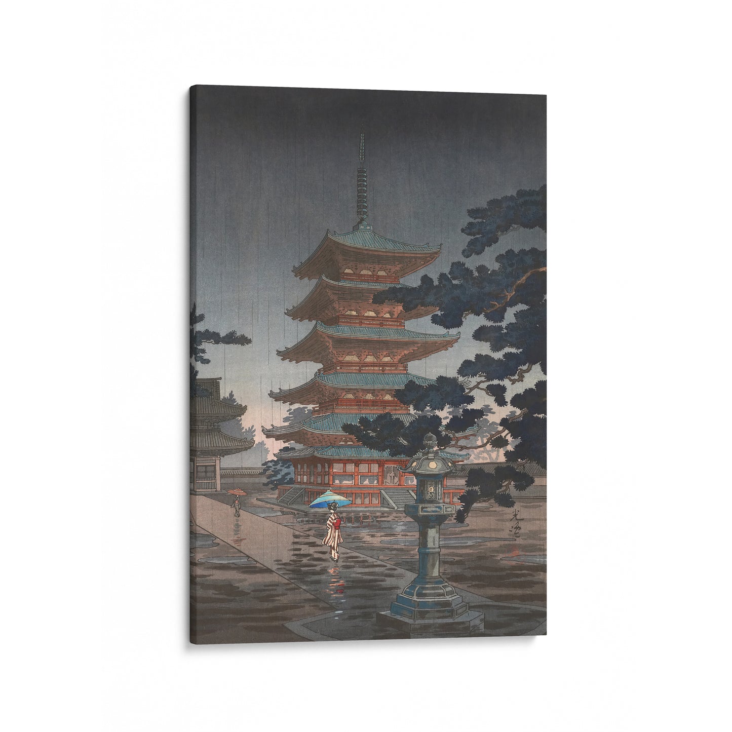 Horyu-ji, Nara | Tsuchiya Koitsu | 1870 - 1949