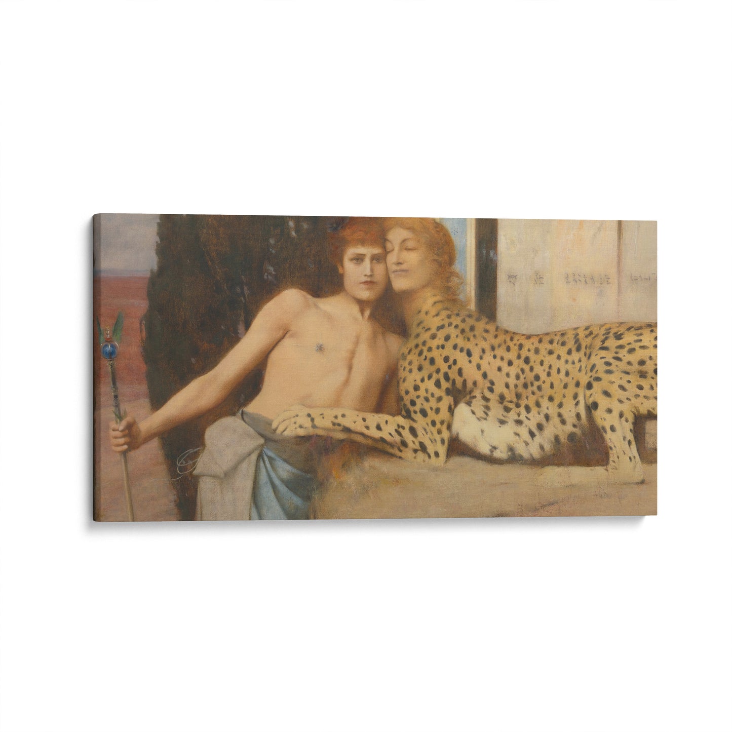 Caresses | Fernand Khnopff | 1896