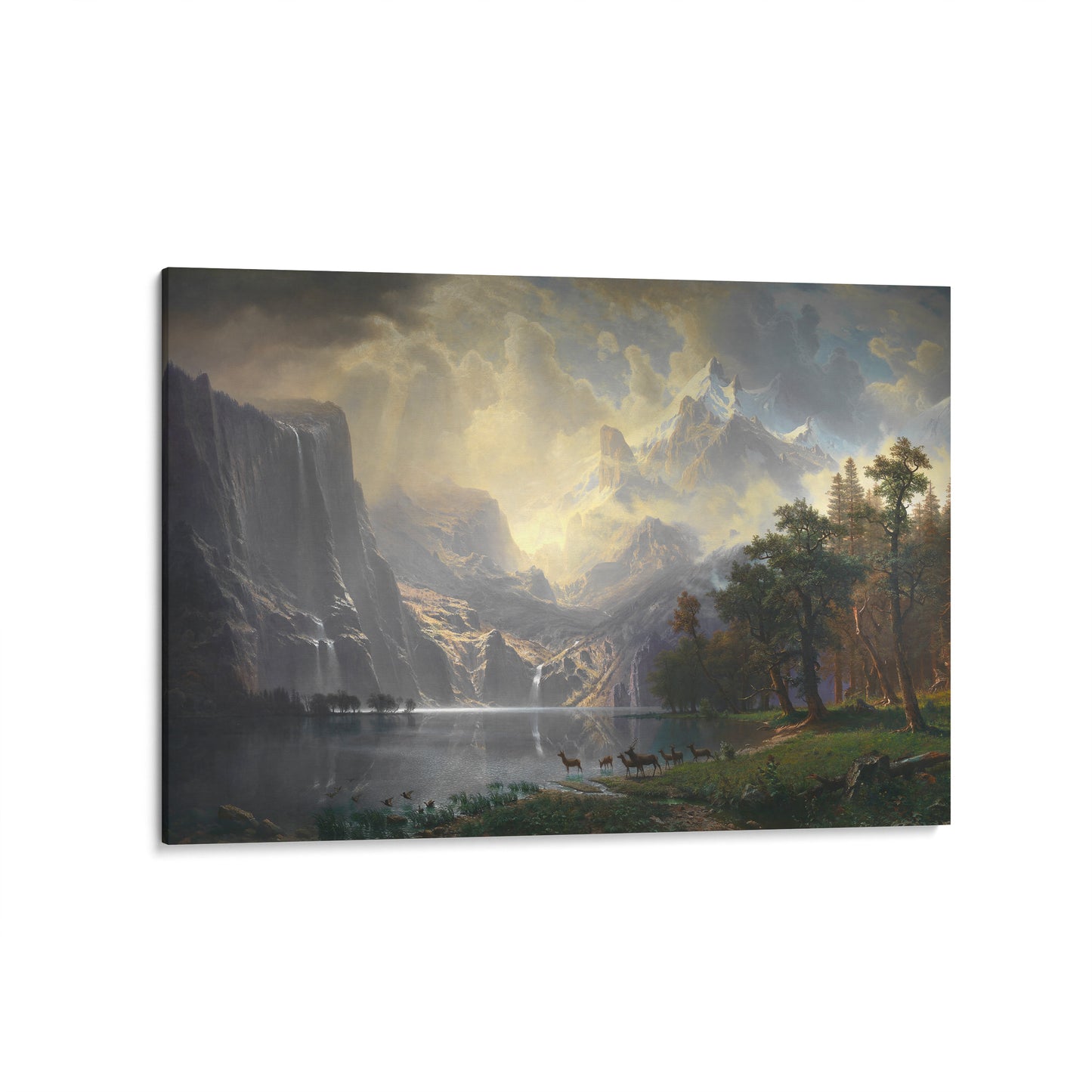 Among the Sierra Nevada, California | Albert Bierstadt | 1868