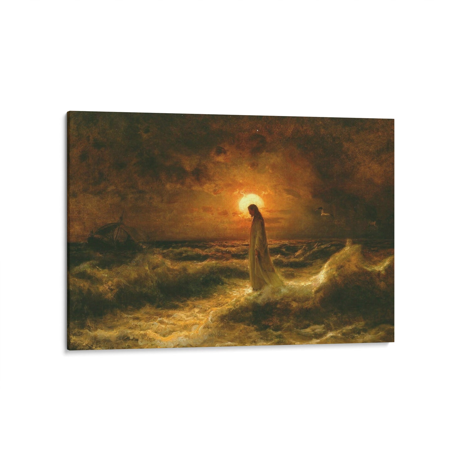 Christ Walking on Water | Julius Sergius von Klever | c. 1880