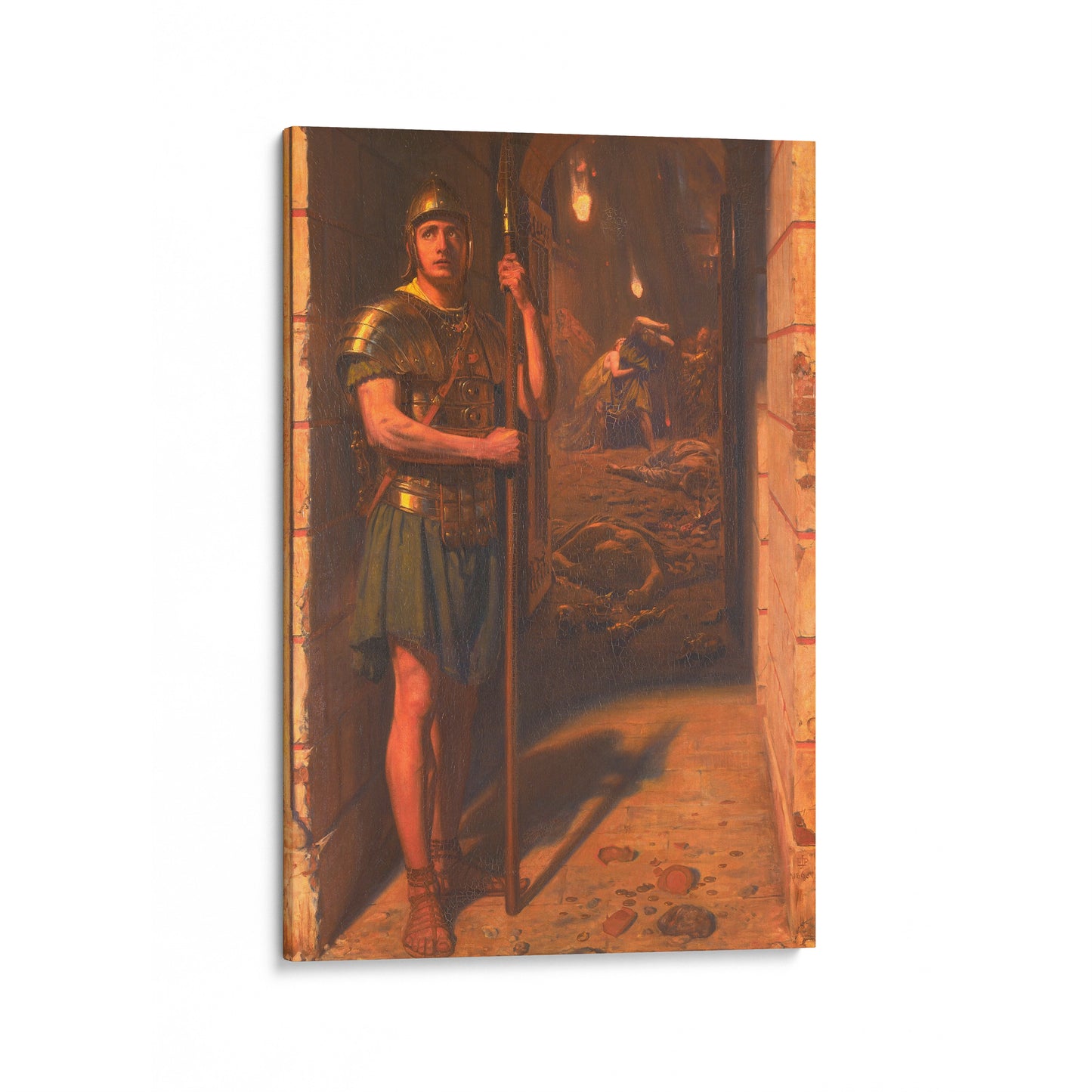 Faithful Unto Death | Sir Edward John Poynter | 1865