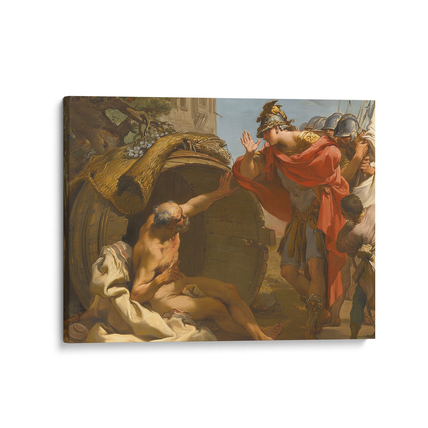 Alexander and Diogenes | Gaetano Gandolfi | 1792