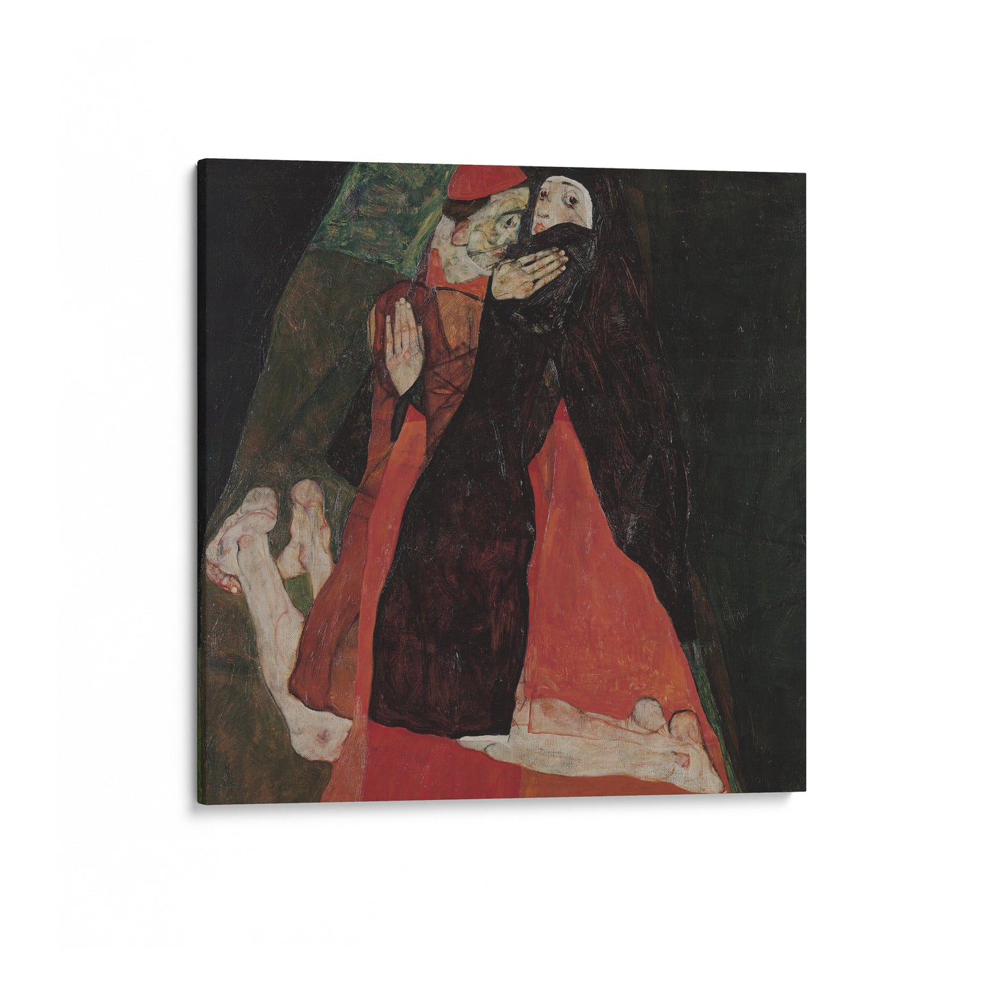 Cardinal and Nun | Egon Schiele | 1912