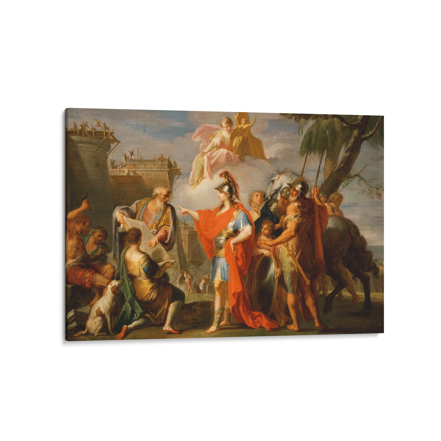 Alexander the Great Founding Alexandria | Placido Constanzi | 1736-1737