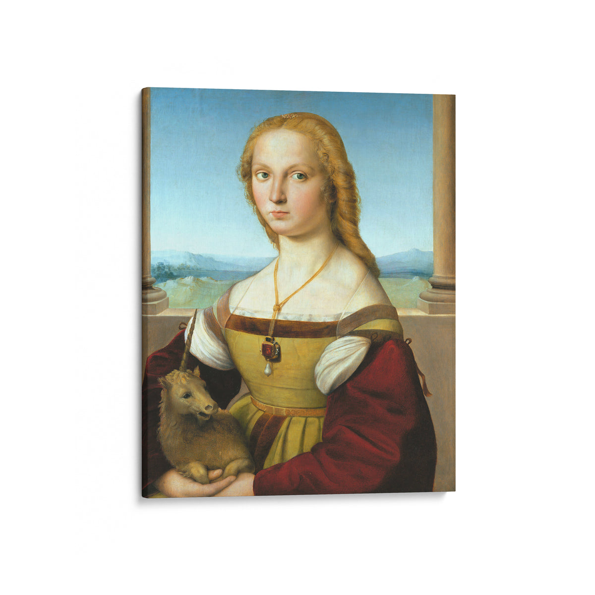 Portrait of a Young Woman with a Unicorn | Raphael | 1505-06